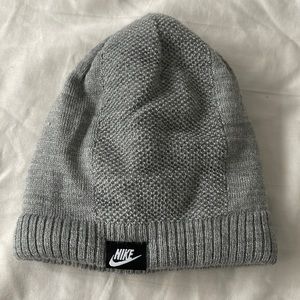 NIKE infant gray winter hat.